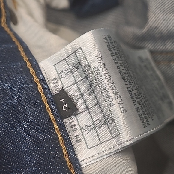 Guess DYLAN TAPERED LEG HELMET WASH DISTRESSED JEANS 34 EURO STYLE - Picture 14 of 15